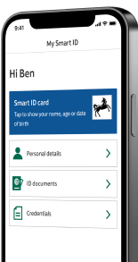 Lloyds Bank Smart ID on your phone.