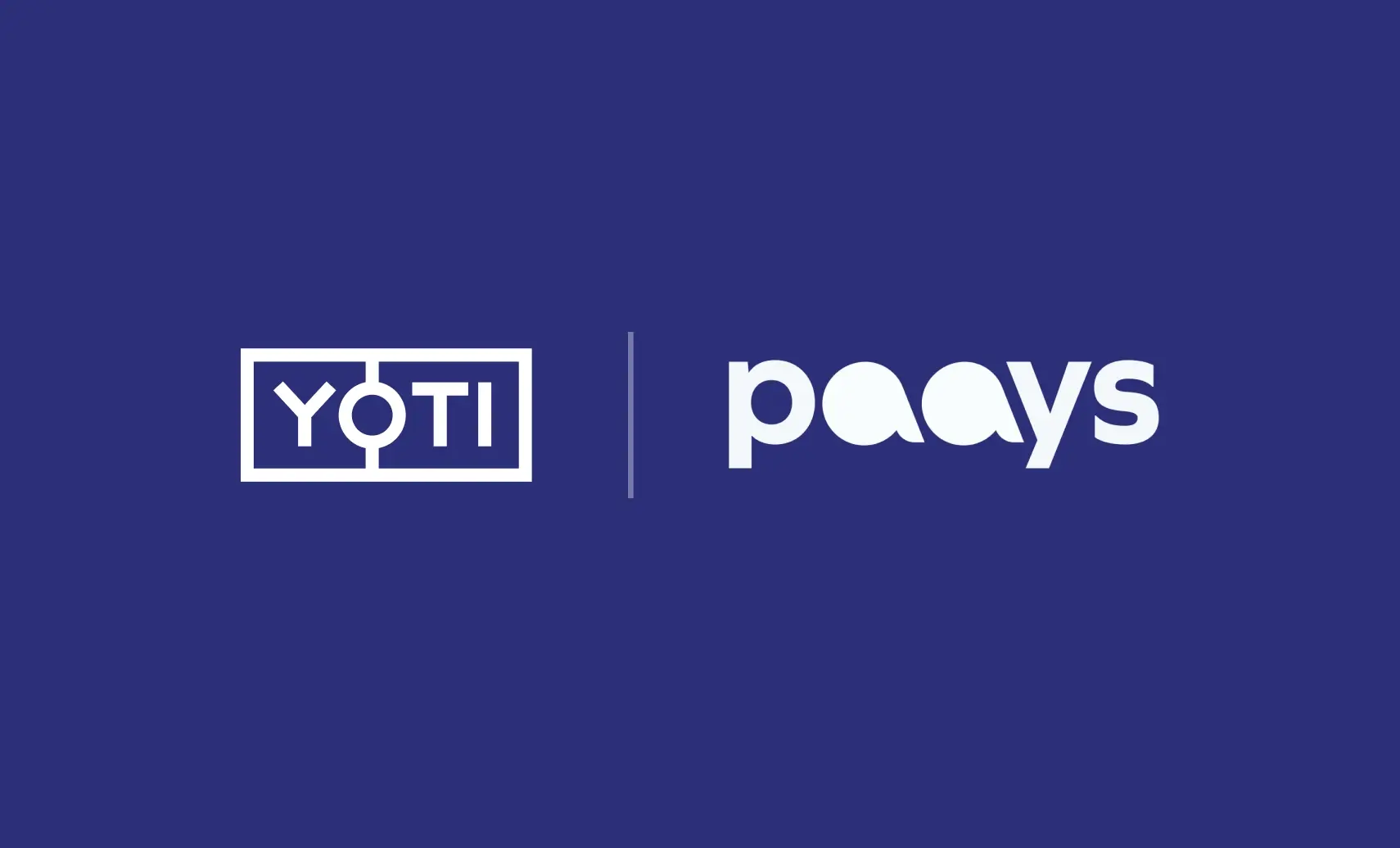 Yoti and Paays logos presented together