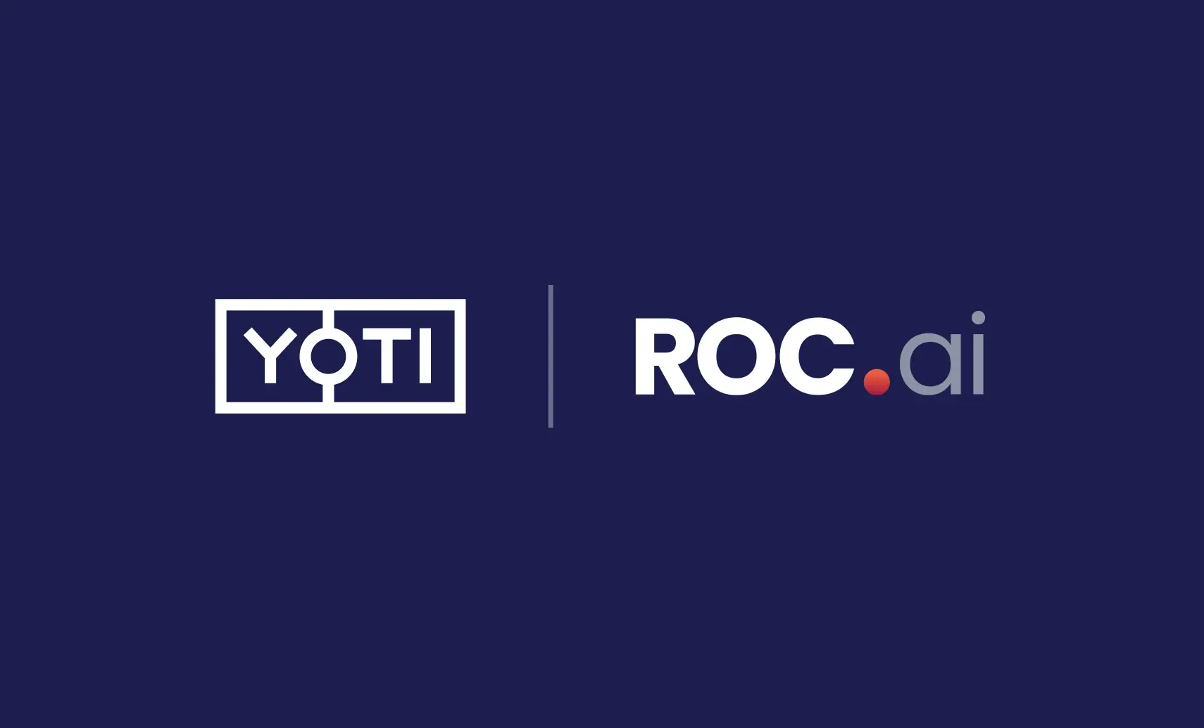 Yoti and ROC.ai logos presented together