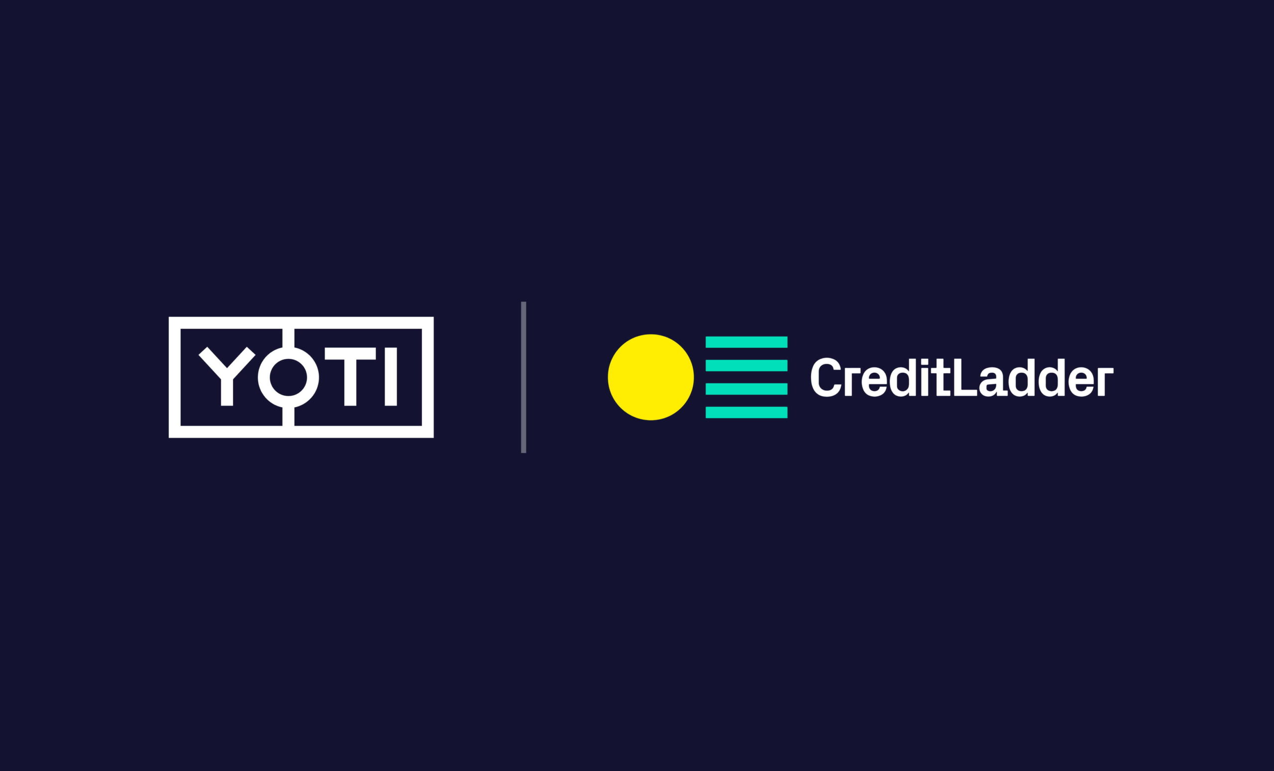 Yoti and CreditLadder logos presented together