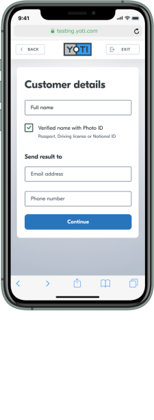 Online form