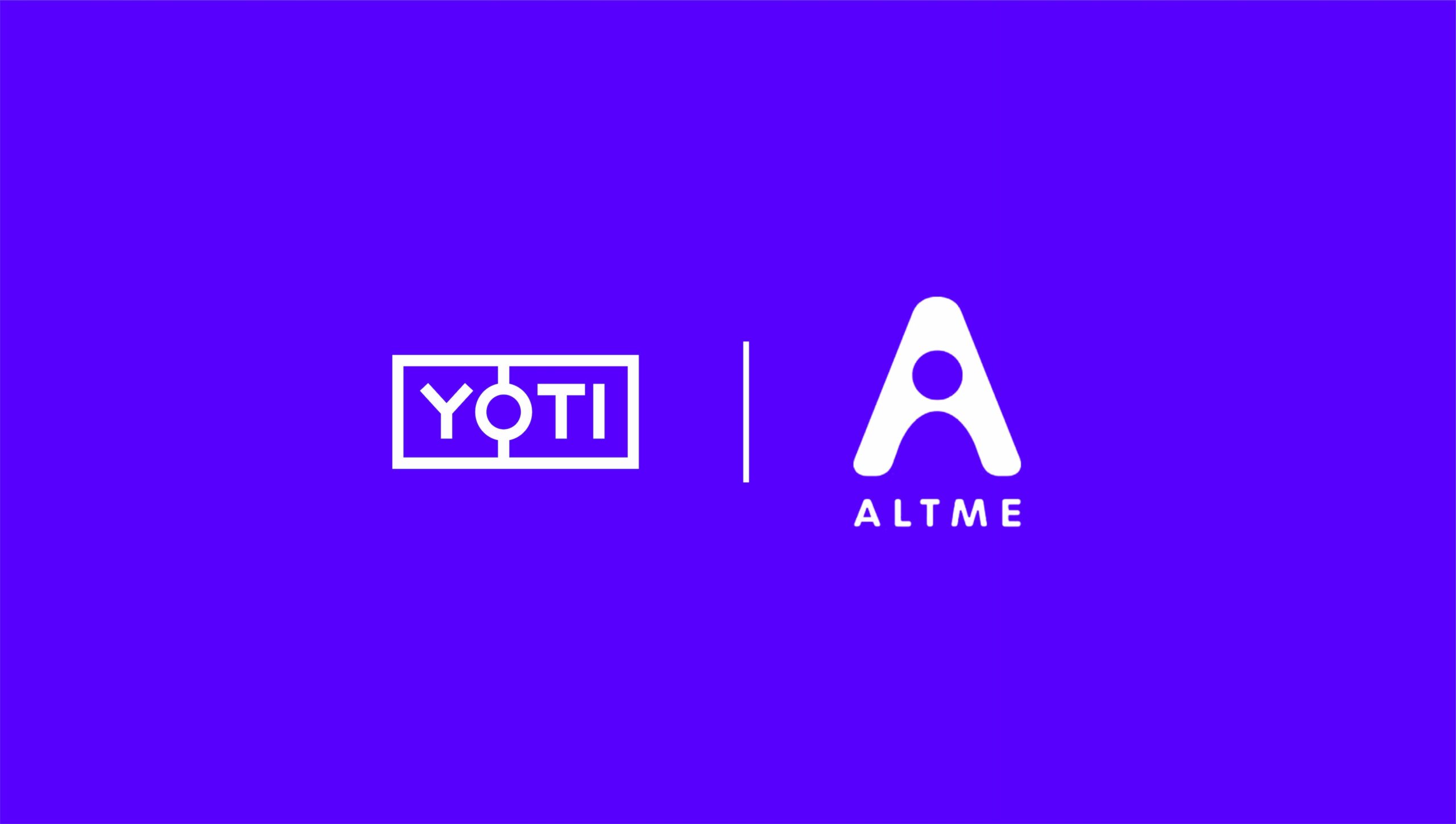 Yoti and Altme logos presented together