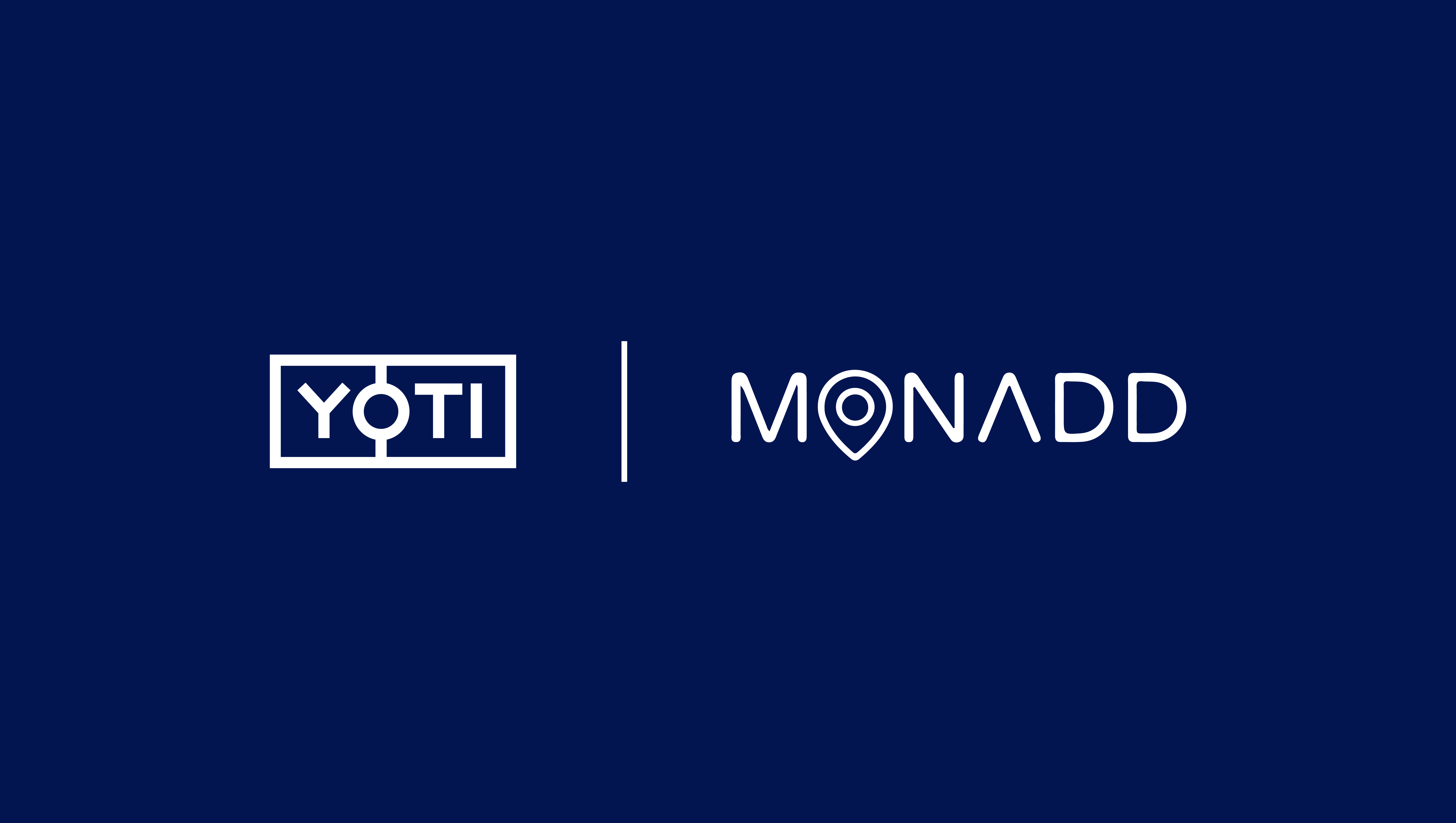 Yoti and Monadd logos presented together
