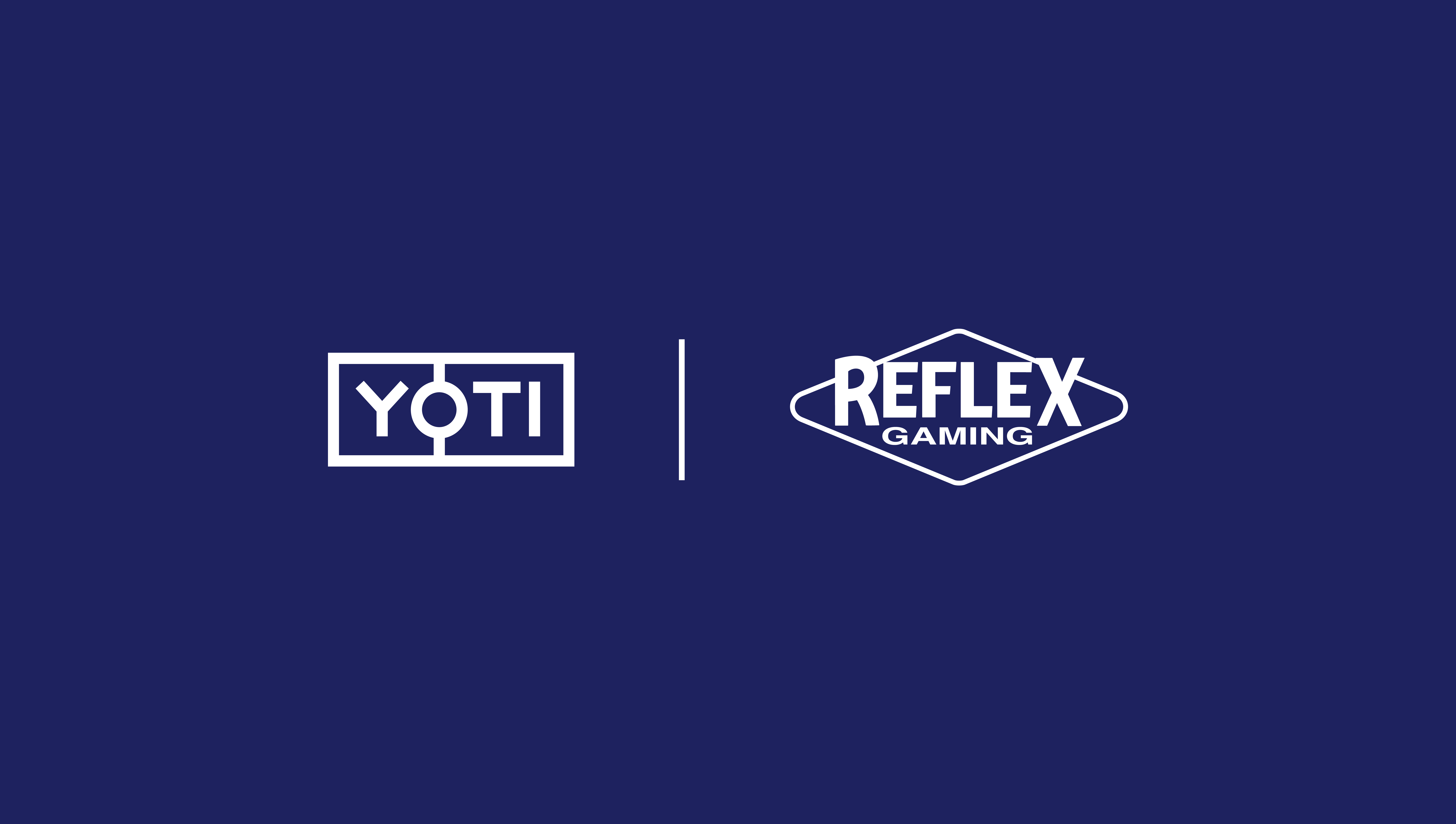 Yoti and ReflexGaming logos presented together