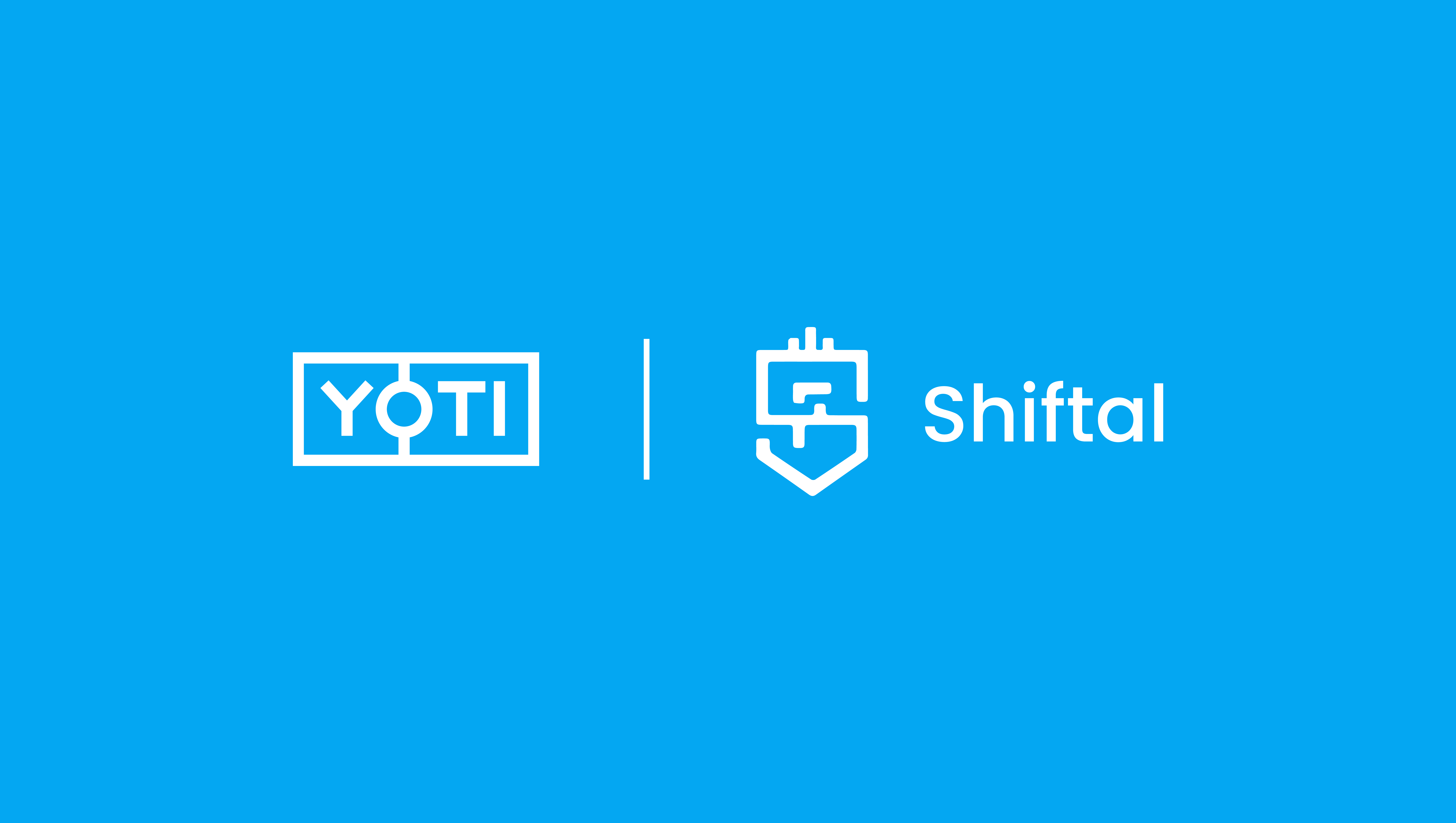 Yoti and Shiftal logos presented together