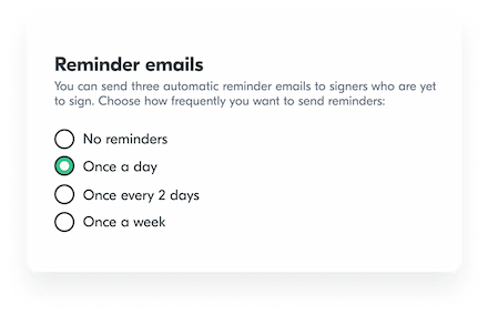 Reminders