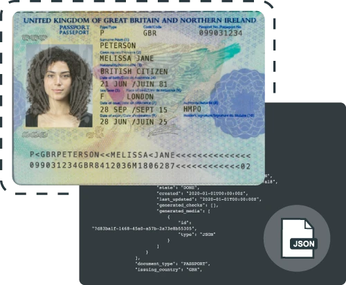 Sensitive-information-in-right-to-work_compr Sample British passport page of a woman named Melissa Peterson