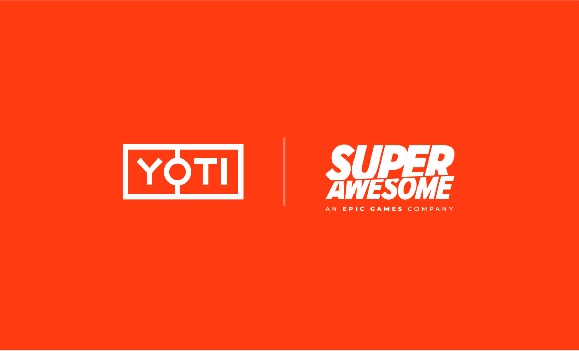 Yoti and SuperAwesome logos presented together