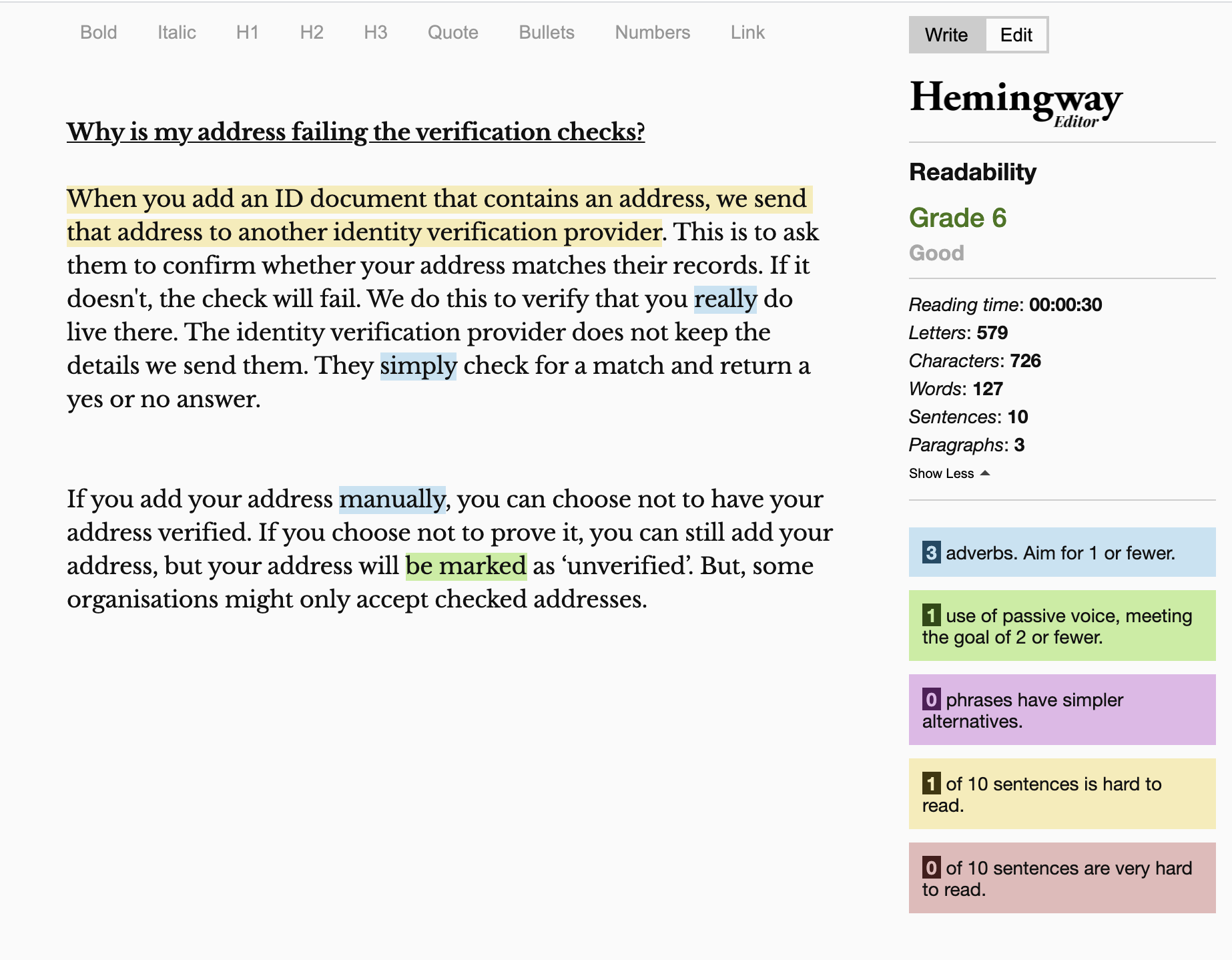 Hemingway-app-helping-readability-of-age-appropriate-design-code